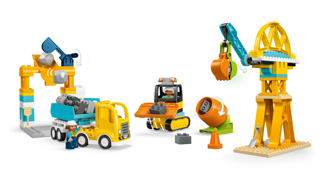 LEGO DUPLO 3-in-1 Construction Site and Vehicles | 10476