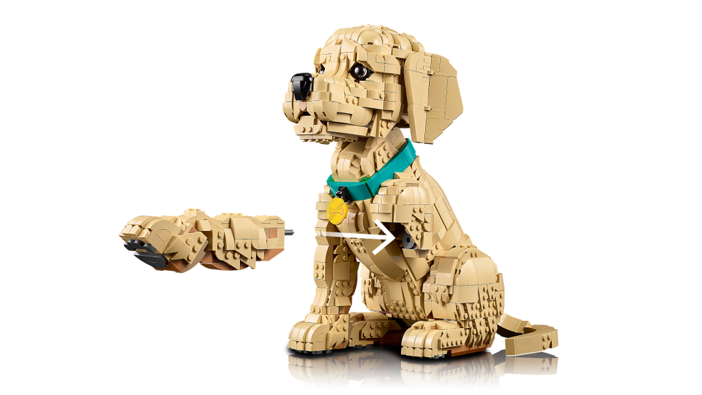 LEGO Icons Golden Retriever Puppy | 11384