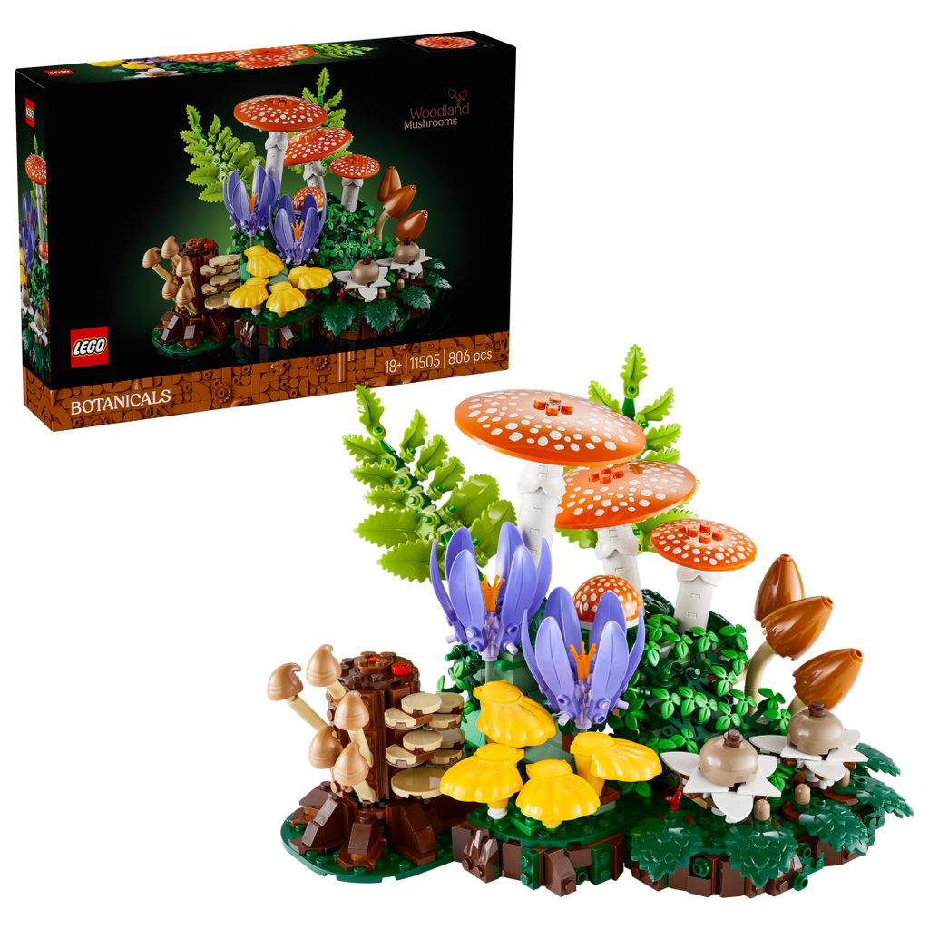 LEGO Botanicals Woodland Mushrooms | 11505