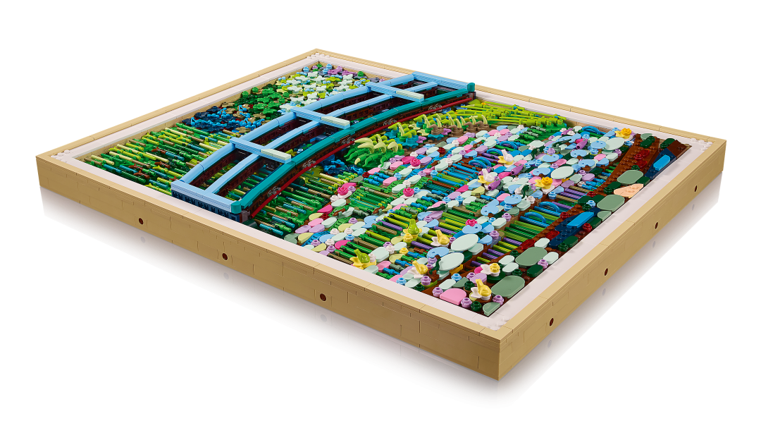 LEGO Art Claude Monet – Bridge over a Pond of Water Lilies | 31220