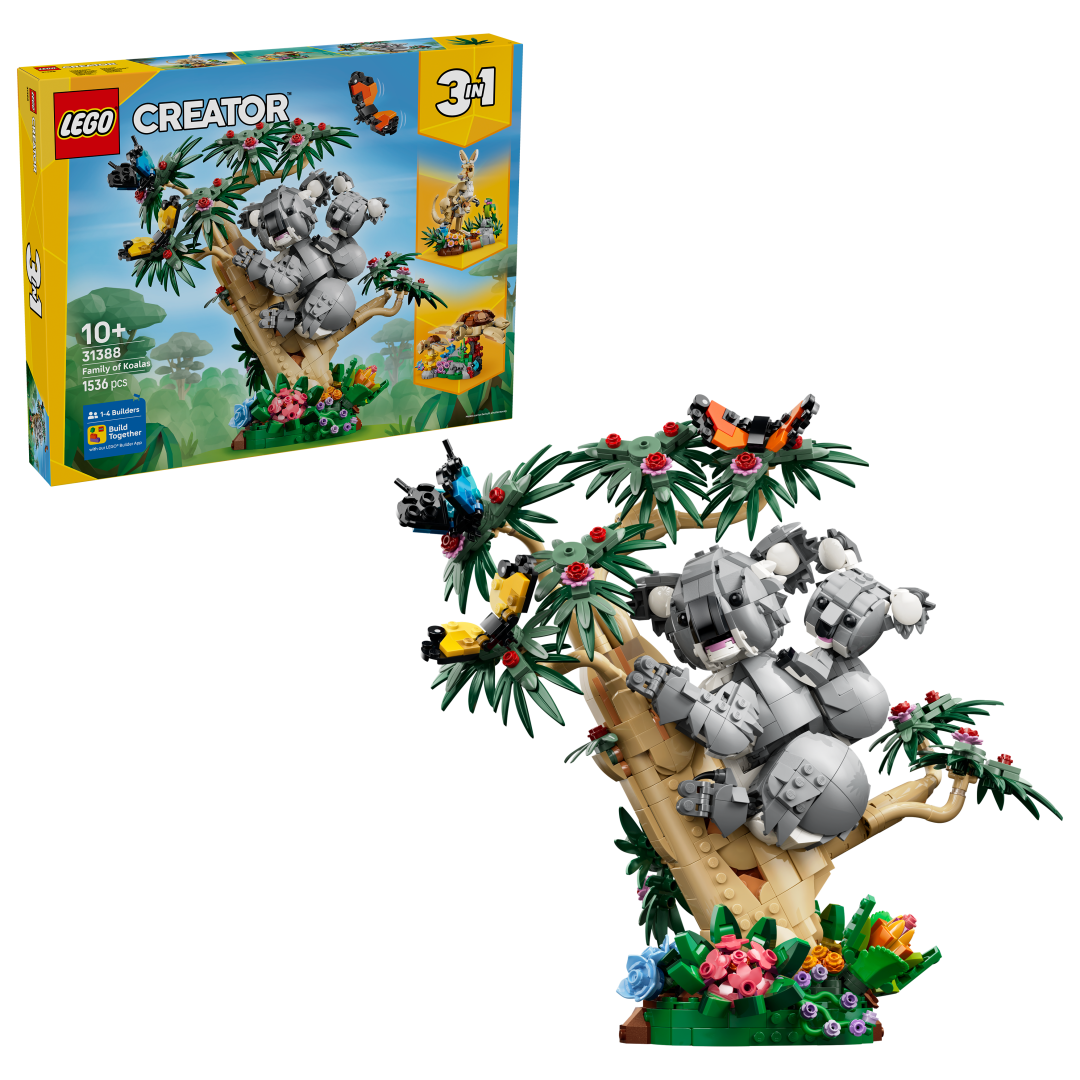LEGO Creator 3-in-1 Wild Animals: Family of Koalas | 31388