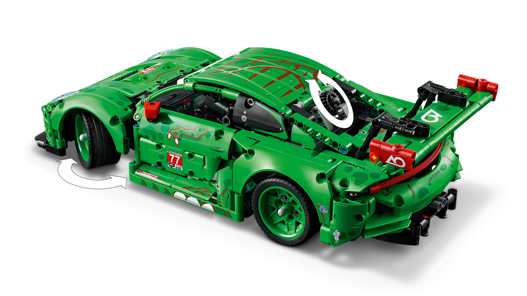 LEGO Technic Porsche 911 GT3 R REXY AO Racing Car | 42224