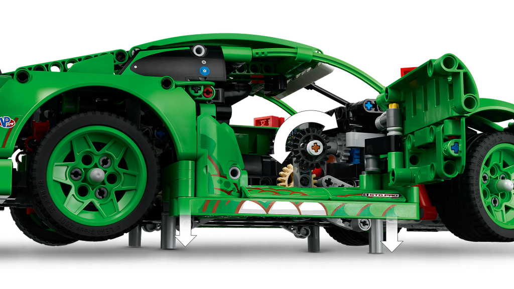 LEGO Technic Porsche 911 GT3 R REXY AO Racing Car | 42224