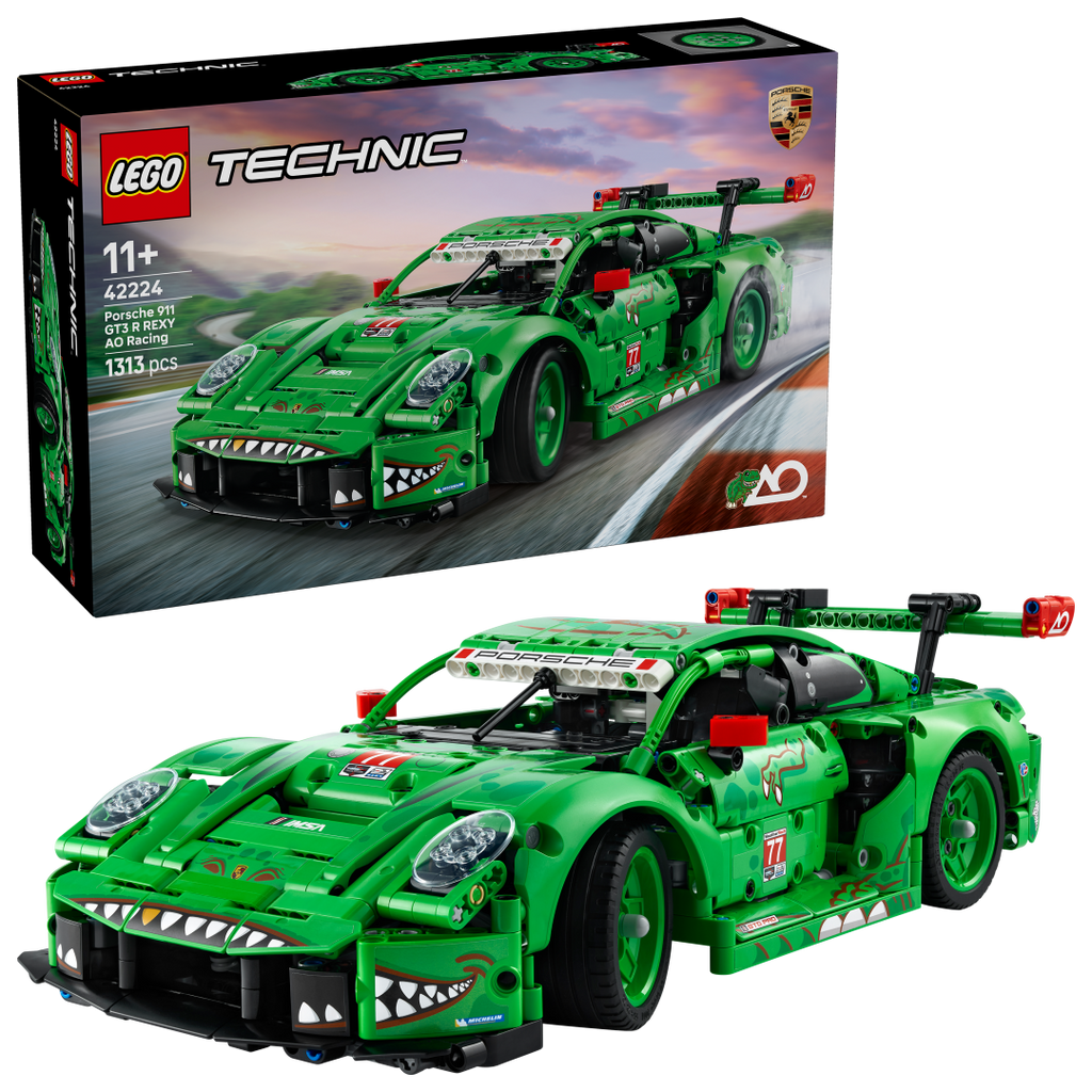 LEGO Technic Porsche 911 GT3 R REXY AO Racing Car | 42224