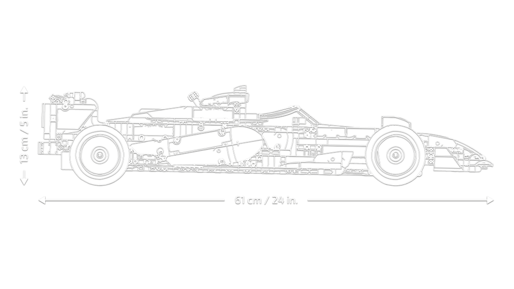 LEGO Technic McLaren MCL39 F1 Car | 42228