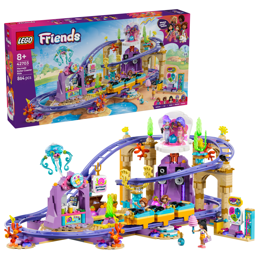 LEGO Friends Mermaid Roller Coaster Ride | 42703