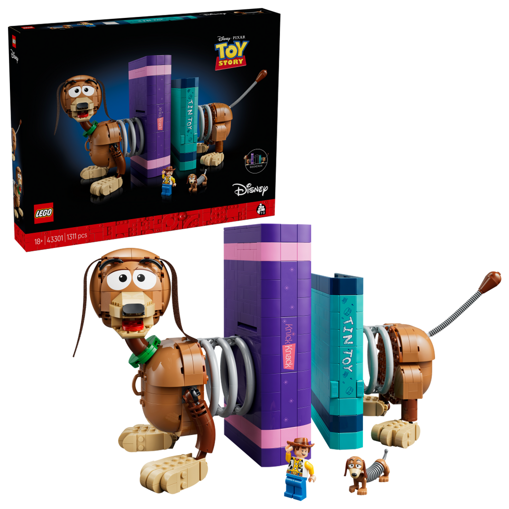 LEGO Disney Toy Story Slinky Dog Bookends | 43301