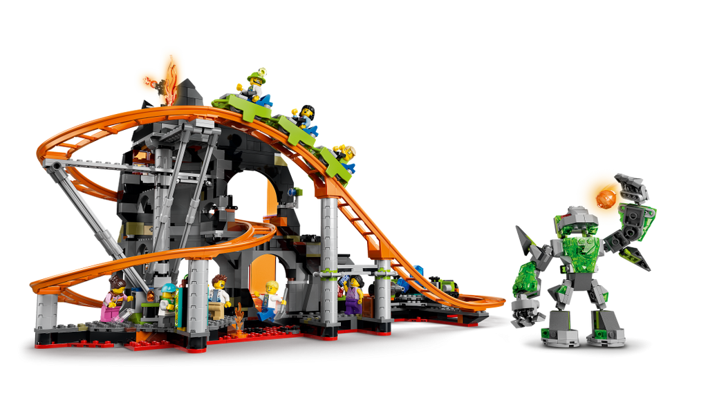LEGO City Lava Land Roller Coaster Park | 60501