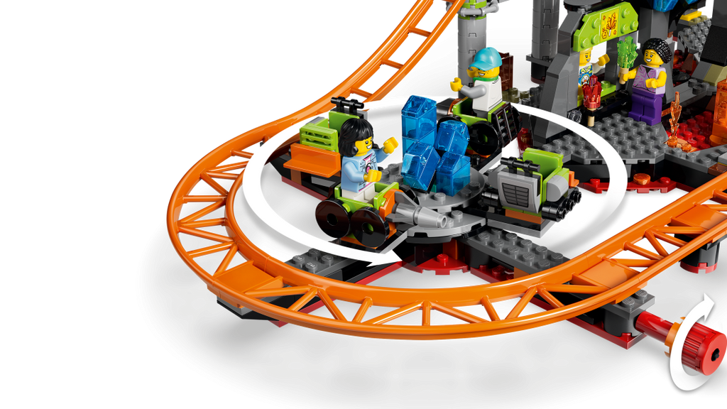 LEGO City Lava Land Roller Coaster Park | 60501