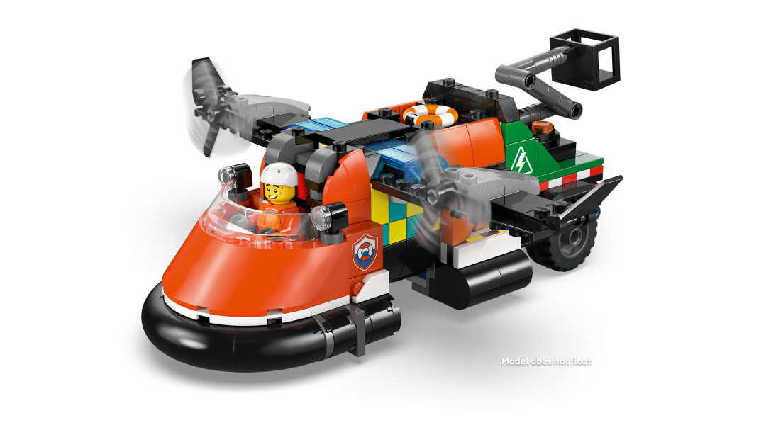 LEGO City Airplane, Service Truck & Hovercraft Remix | 60505