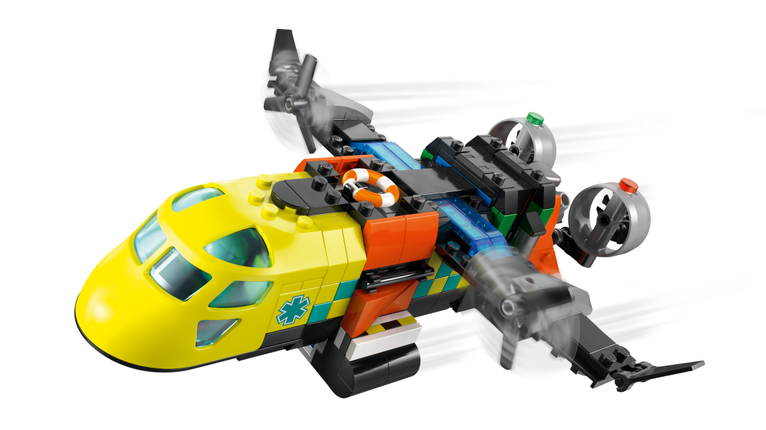LEGO City Airplane, Service Truck & Hovercraft Remix | 60505