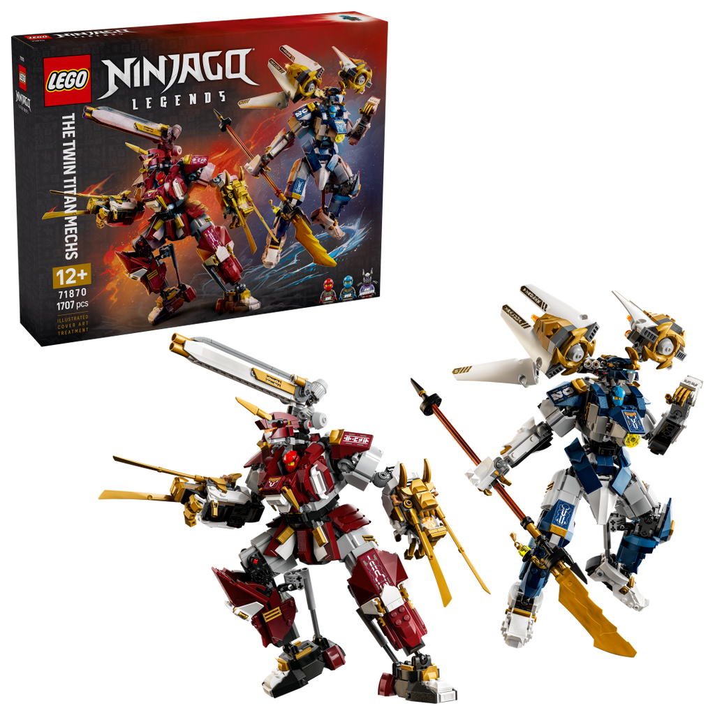 LEGO NINJAGO The Twin Titan Mechs | 71870