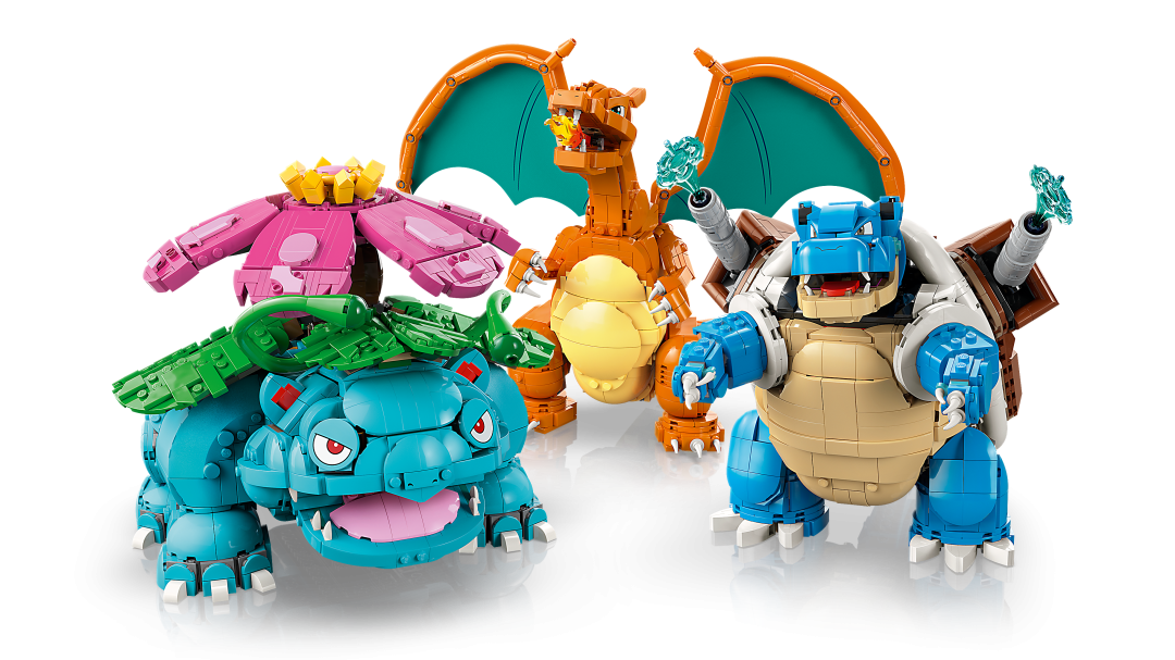 LEGO Pokémon Venusaur, Charizard and Blastoise | 72153