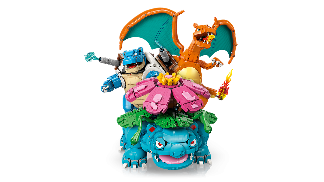 LEGO Pokémon Venusaur, Charizard and Blastoise | 72153