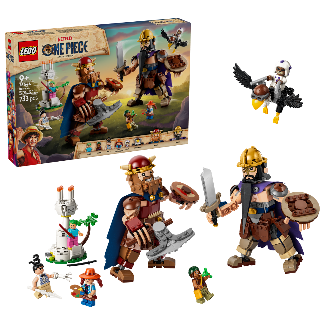 LEGO One Piece Dorry vs. Brogy – Giants of Little Garden | 75644