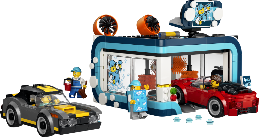 LEGO City Drive-Through Car Wash | 60497