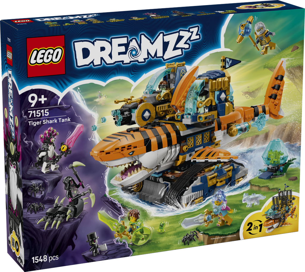 LEGO DREAMZzz Tiger Shark Tank | 71515