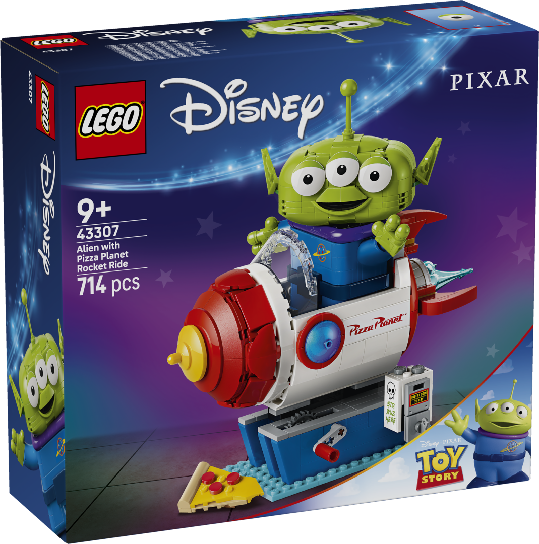 LEGO Disney Alien with Pizza Planet Rocket Ride | 43307