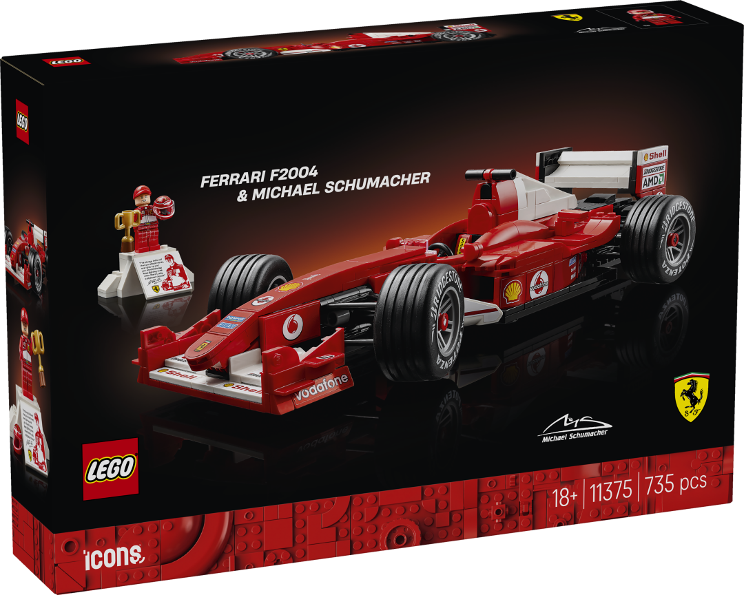 LEGO Icons Ferrari F2004 & Michael Schumacher | 11375