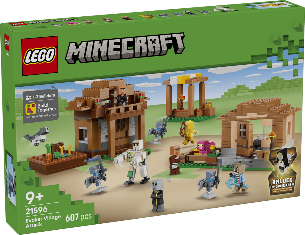 LEGO Minecraft Evoker Village Attack | 21596