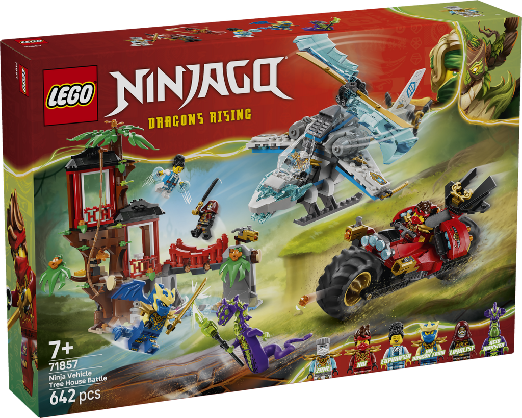 LEGO NINJAGO Ninja Vehicle Tree House Battle | 71857