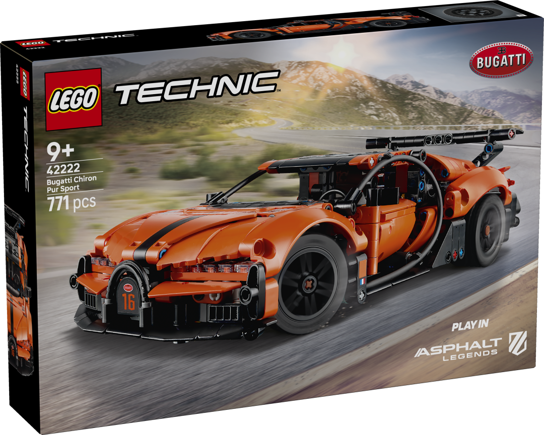 LEGO Technic Bugatti Chiron Pur Sport Hypercar | 42222