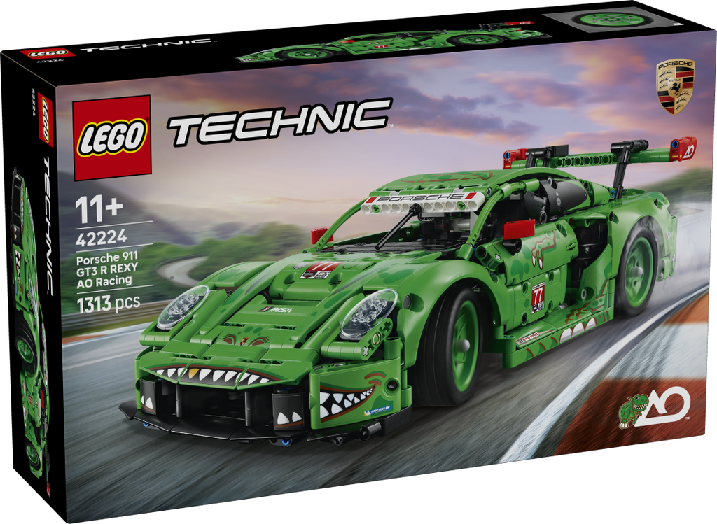 LEGO Technic Porsche 911 GT3 R REXY AO Racing Car | 42224