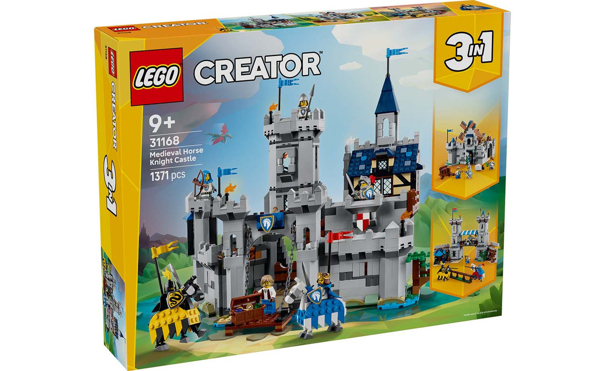 LEGO Creator 3-in-1 Medieval Horse Knight Castle | 31168