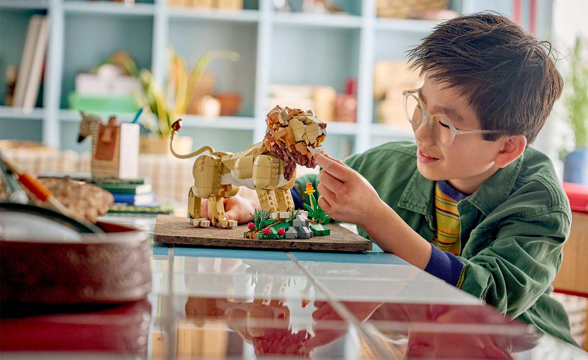 LEGO Creator 3-in-1 Wild Animals: Majestic Lion | 31386