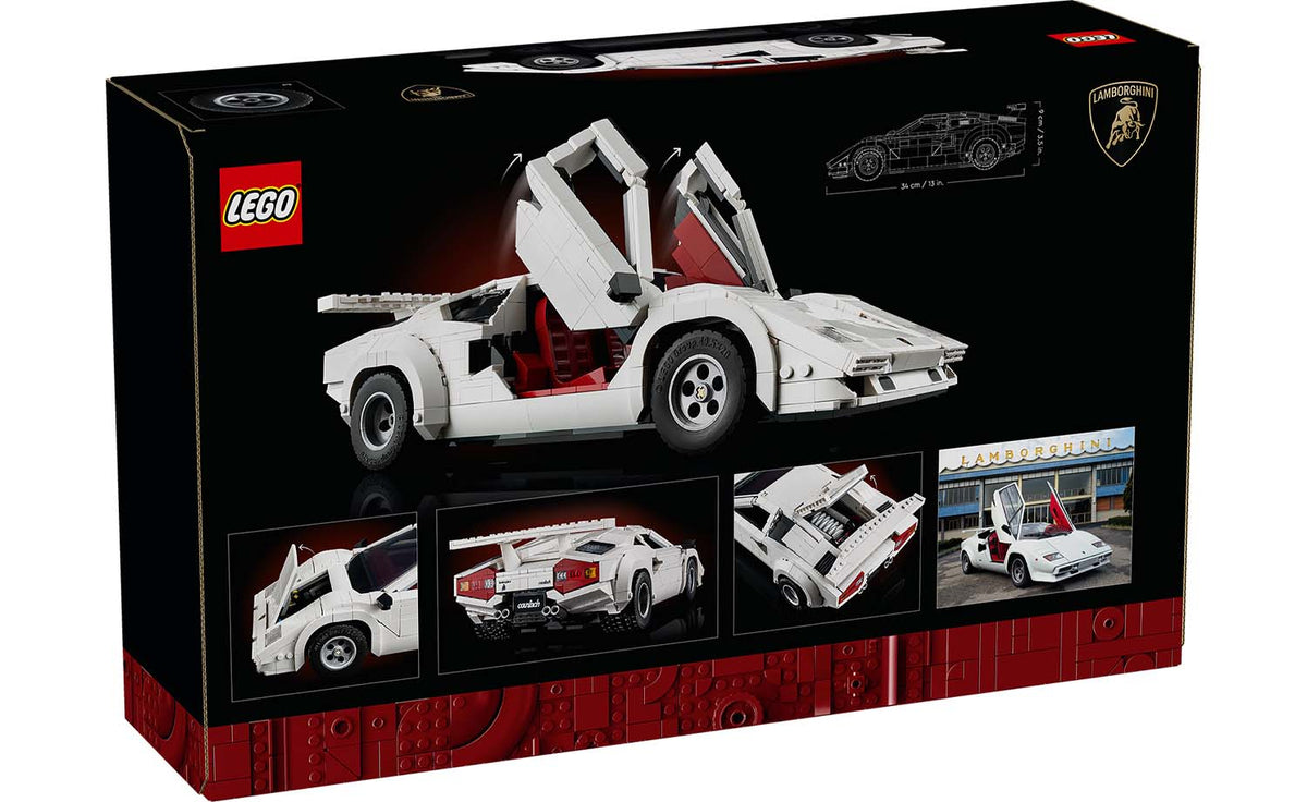 LEGO Icons Lamborghini Countach 5000 Quattrovalvole | 10337