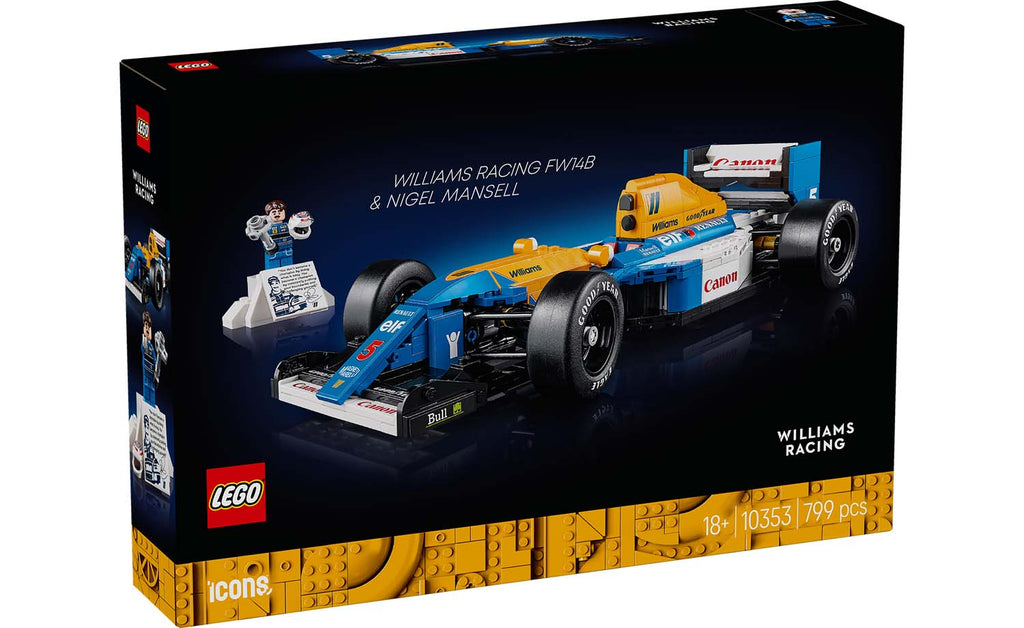 LEGO Icons Williams Racing FW14B & Nigel Mansell | 10353