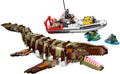 LEGO Jurassic World Brick-Built Mosasaurus Boat Mission | 76974