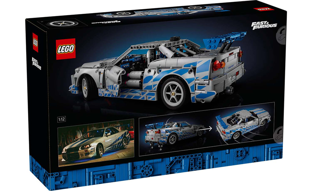 LEGO Technic 2 Fast 2 Furious Nissan Skyline GT-R (R34) Car | 42210